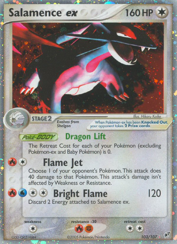 Salamence ex (103/107) [EX: Deoxys] | Gam3 Escape