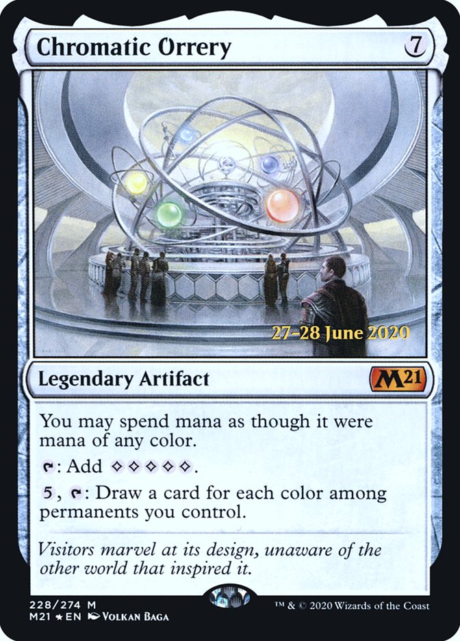 Chromatic Orrery  [Core Set 2021 Prerelease Promos] | Gam3 Escape