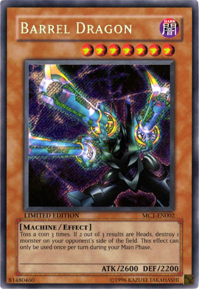 Barrel Dragon [MC1-EN002] Secret Rare | Gam3 Escape