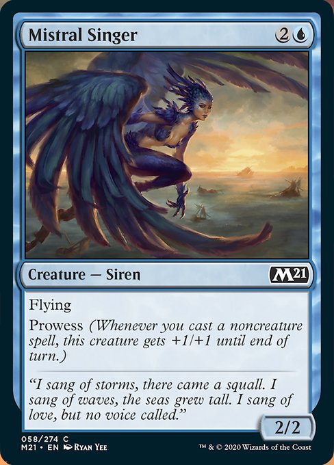 Mistral Singer [Core Set 2021] | Gam3 Escape