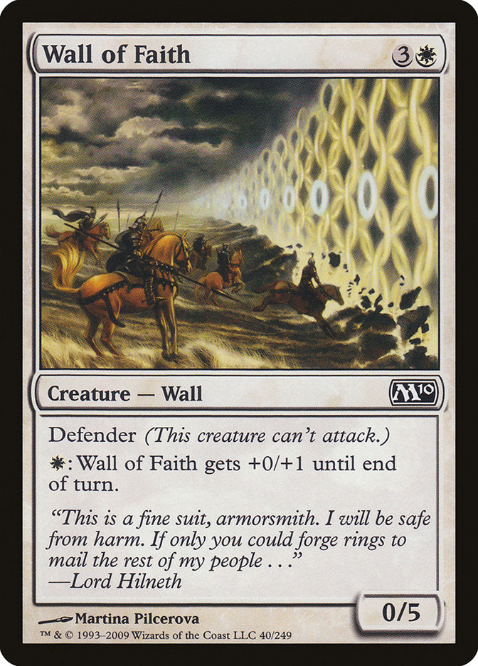 Wall of Faith [Magic 2010] | Gam3 Escape