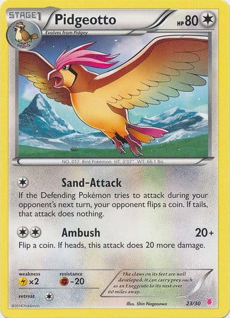 Pidgeotto (23/30) [XY: Trainer Kit 1 - Wigglytuff] | Gam3 Escape