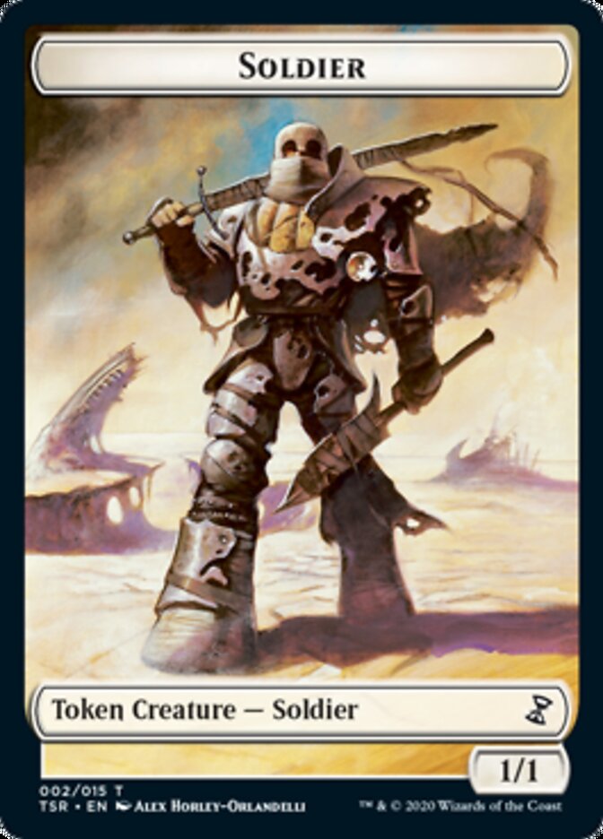 Soldier [Time Spiral Remastered Tokens] | Gam3 Escape