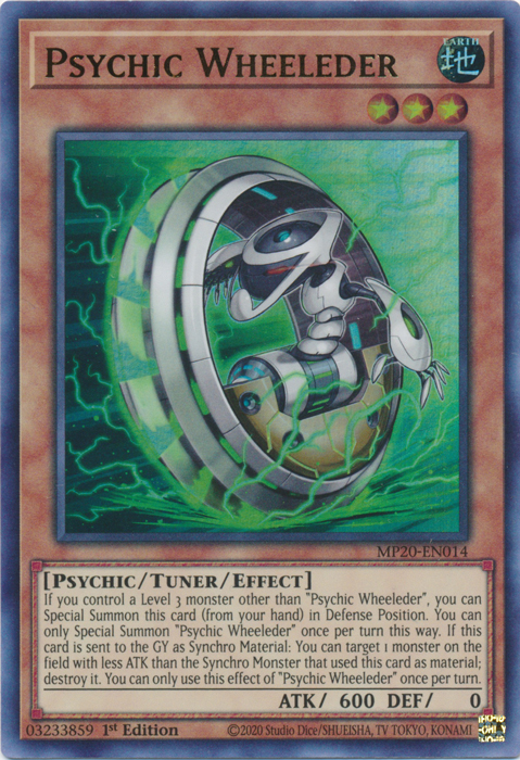 Psychic Wheeleder [MP20-EN014] Ultra Rare | Gam3 Escape