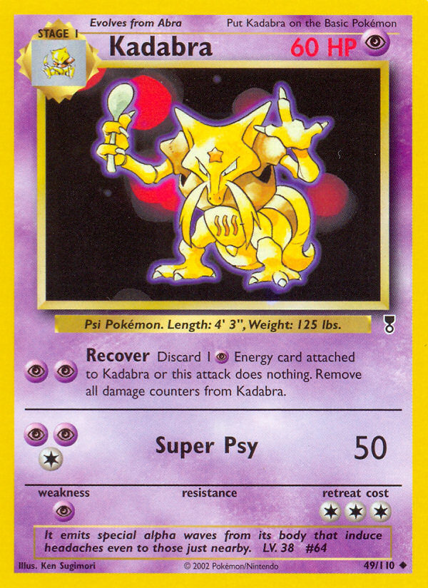 Kadabra (49/110) [Legendary Collection] | Gam3 Escape