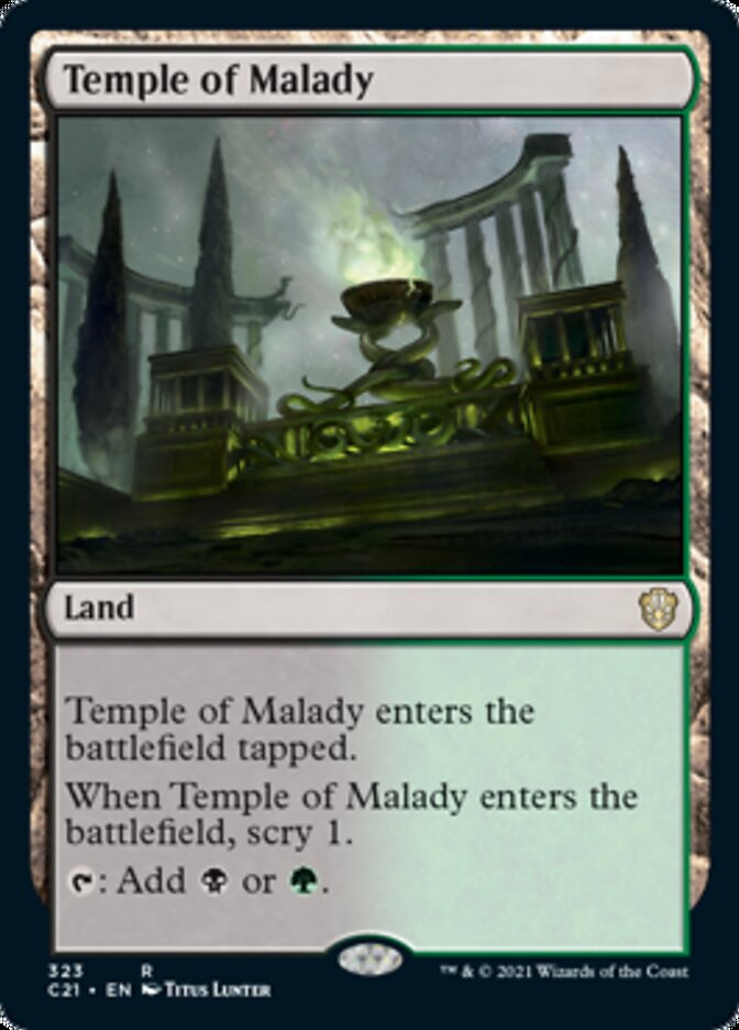Temple of Malady [Commander 2021] | Gam3 Escape