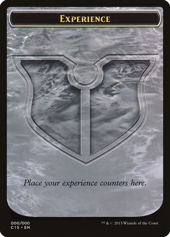 Experience // Experience Double-Sided Token [Commander 2015 Tokens] | Gam3 Escape