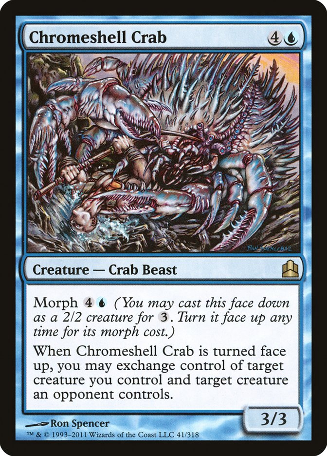 Chromeshell Crab [Commander 2011] | Gam3 Escape