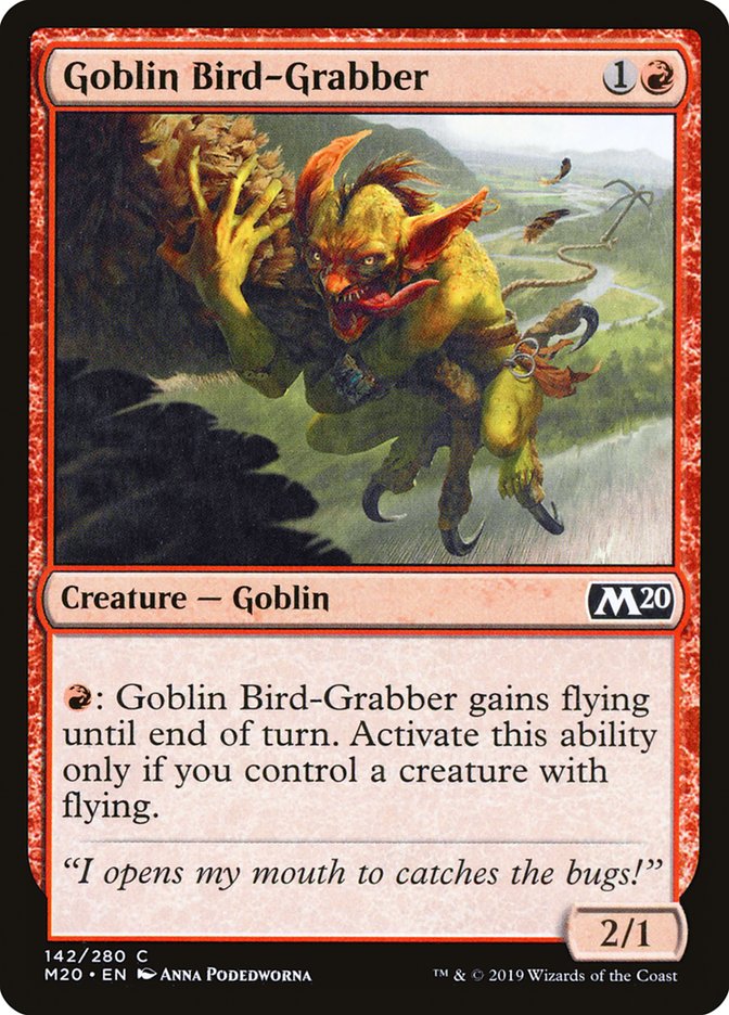 Goblin Bird-Grabber [Core Set 2020] | Gam3 Escape