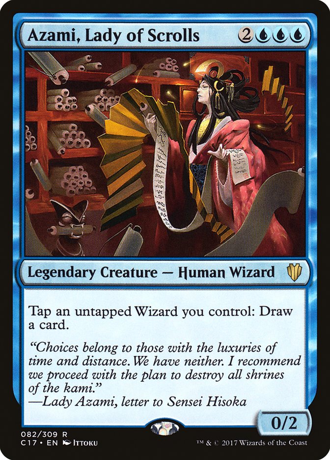 Azami, Lady of Scrolls [Commander 2017] | Gam3 Escape