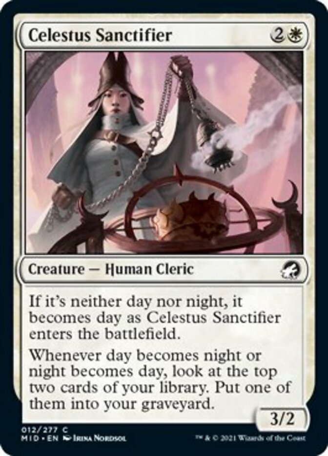 Celestus Sanctifier [Innistrad: Midnight Hunt] | Gam3 Escape