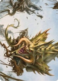 Canopy Baloth Art Card [Zendikar Rising Art Series] | Gam3 Escape