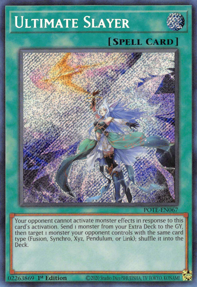 Ultimate Slayer [POTE-EN067] Secret Rare | Gam3 Escape