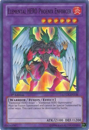 Elemental HERO Phoenix Enforcer [LCGX-EN138] Super Rare | Gam3 Escape