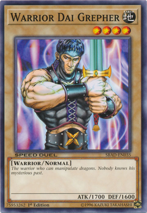 Warrior Dai Grepher [SBAD-EN035] Common | Gam3 Escape