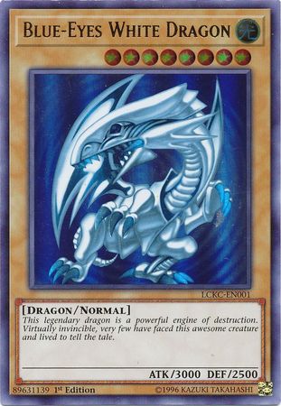 Blue-Eyes White Dragon (Version 2) [LCKC-EN001] Ultra Rare | Gam3 Escape