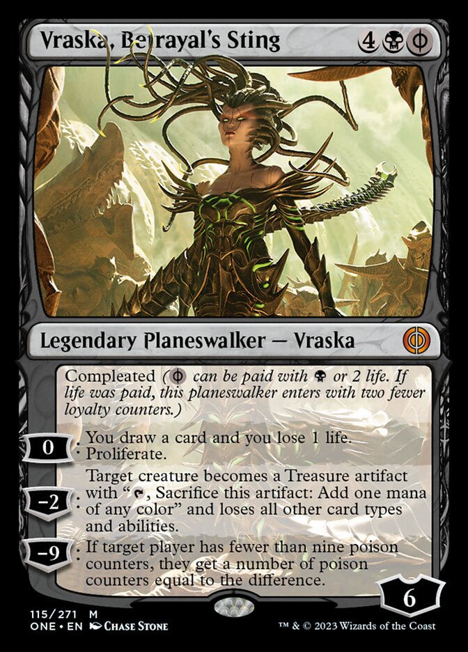 Vraska, Betrayal's Sting [Phyrexia: All Will Be One] | Gam3 Escape