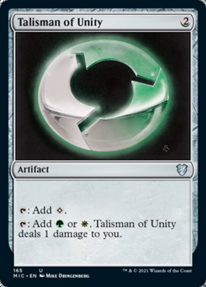 Talisman of Unity [Innistrad: Midnight Hunt Commander] | Gam3 Escape