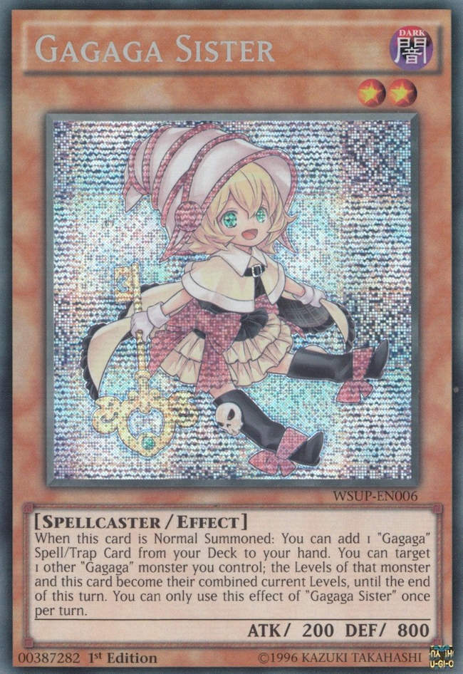 Gagaga Sister [WSUP-EN006] Prismatic Secret Rare | Gam3 Escape