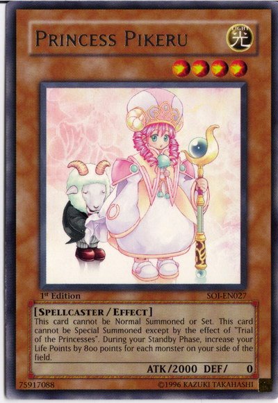 Princess Pikeru [SOI-EN027] Rare | Gam3 Escape