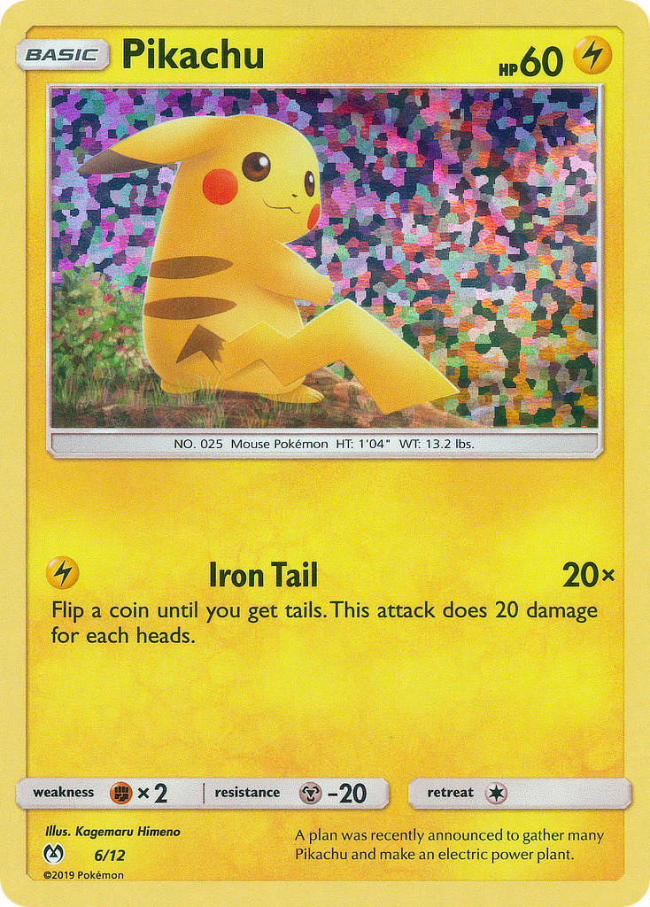 Pikachu (6/12) [McDonald's Promos: 2019 Collection] | Gam3 Escape