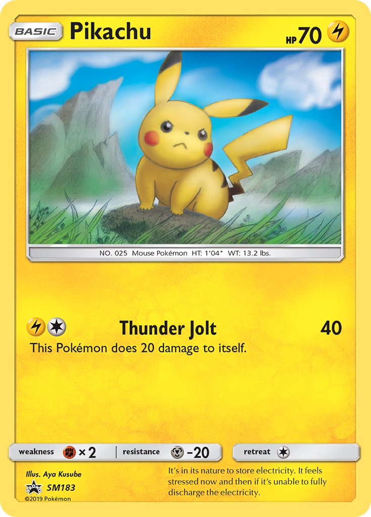 Pikachu (SM183) [Sun & Moon: Black Star Promos] | Gam3 Escape