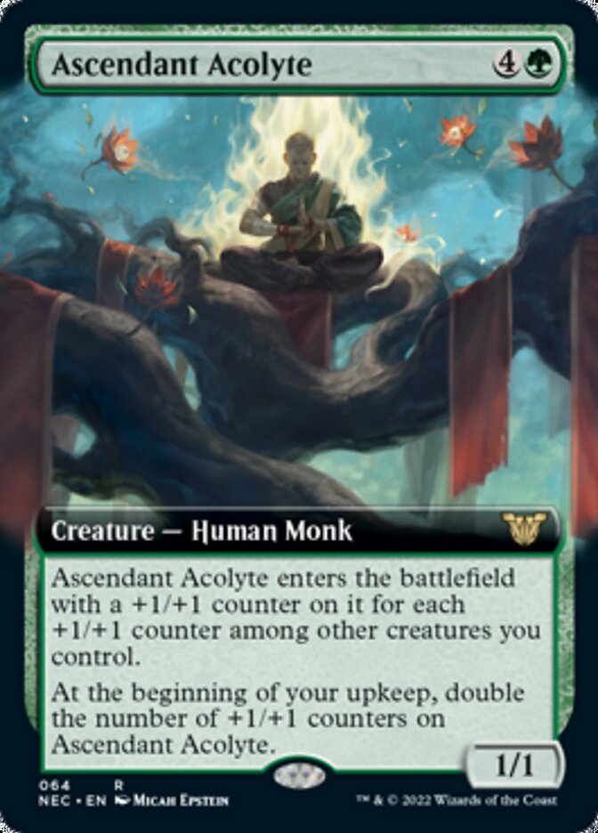 Ascendant Acolyte (Extended) [Kamigawa: Neon Dynasty Commander] | Gam3 Escape