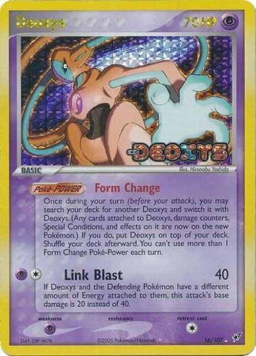 Deoxys (16/107) (Stamped) [EX: Deoxys] | Gam3 Escape