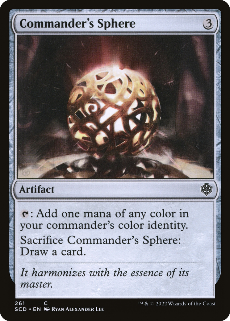 Commander's Sphere [Starter Commander Decks] | Gam3 Escape