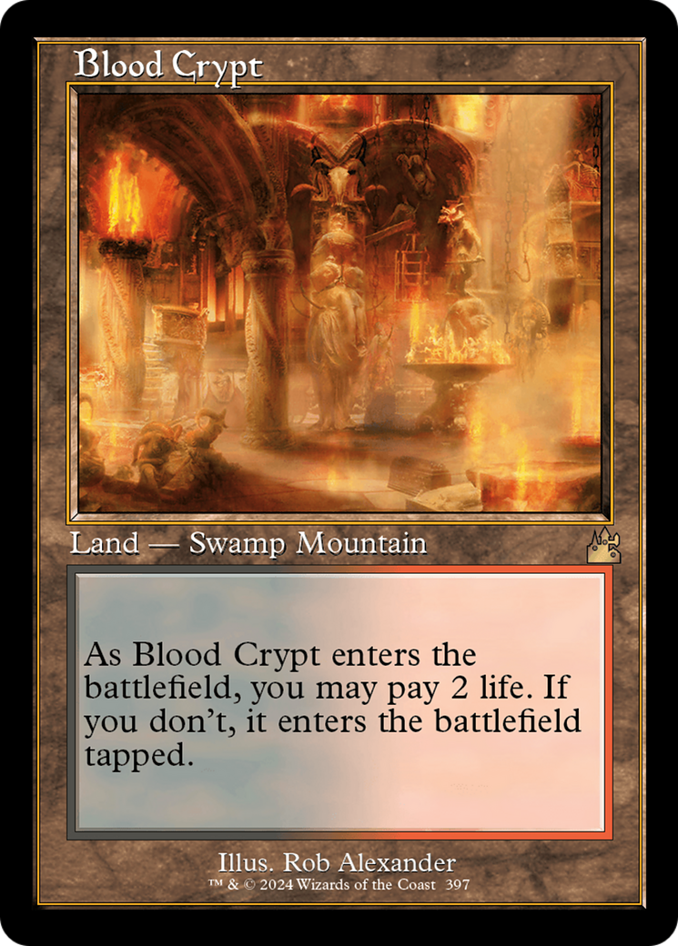 Blood Crypt (Retro) [Ravnica Remastered] | Gam3 Escape