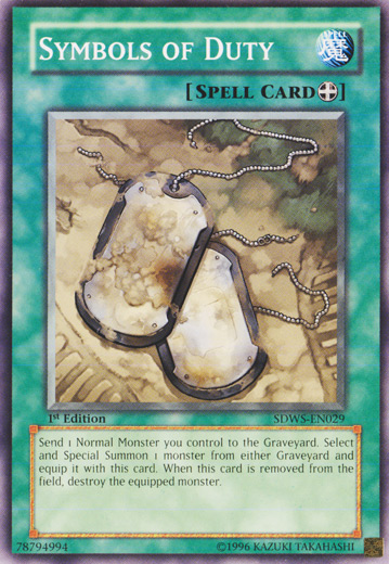 Symbols of Duty [SDWS-EN029] Common | Gam3 Escape
