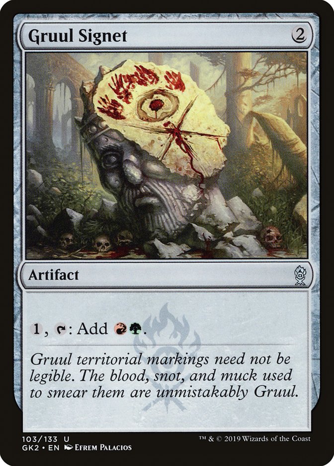 Gruul Signet [Ravnica Allegiance Guild Kit] | Gam3 Escape