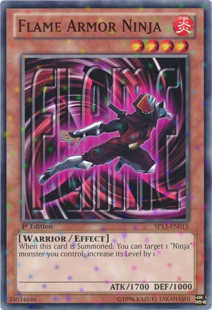 Flame Armor Ninja [SP13-EN015] Starfoil Rare | Gam3 Escape