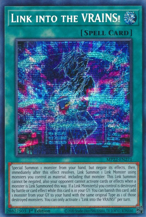 Link into the VRAINS! [MP22-EN271] Prismatic Secret Rare | Gam3 Escape