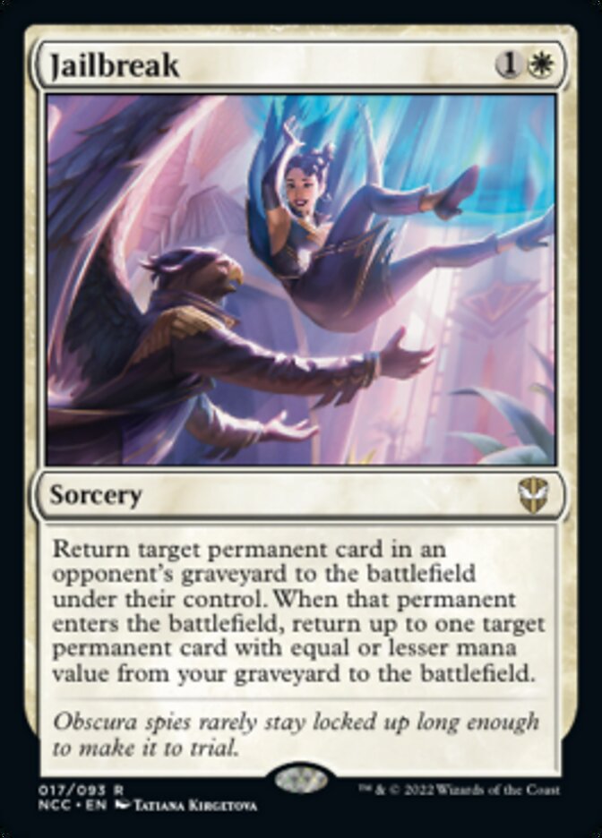 Jailbreak [Streets of New Capenna Commander] | Gam3 Escape