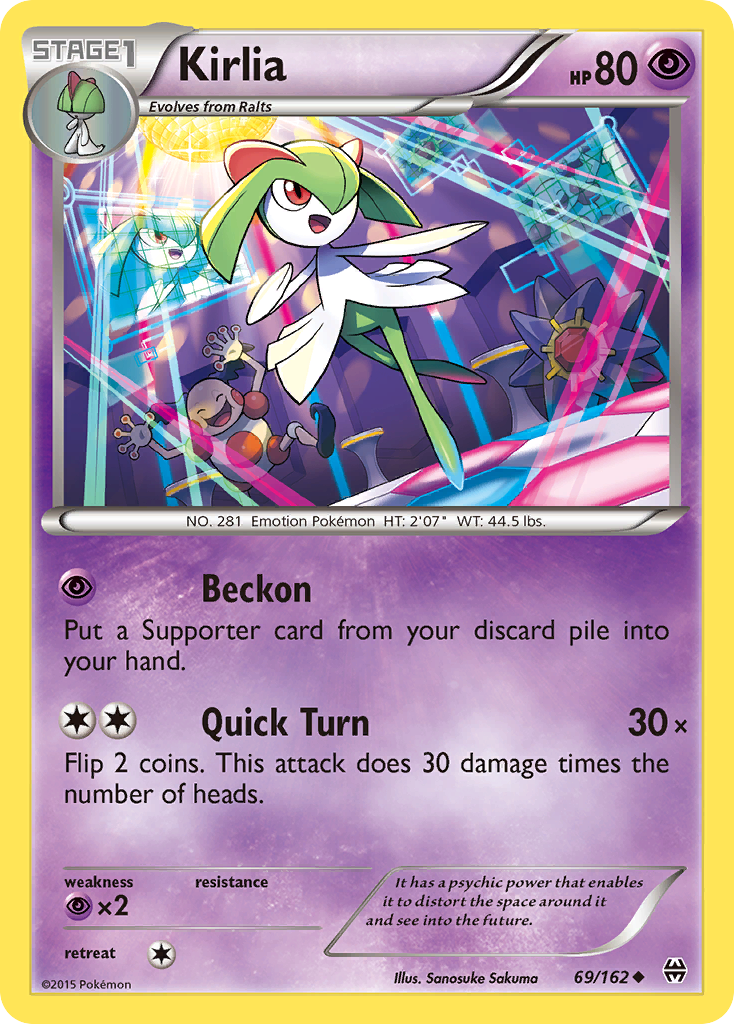 Kirlia (69/162) [XY: BREAKthrough] | Gam3 Escape