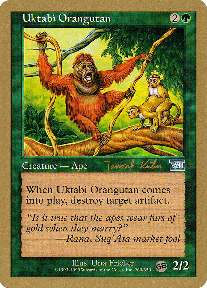 Uktabi Orangutan (Janosch Kuhn) (SB) [World Championship Decks 2000] | Gam3 Escape