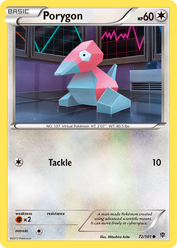 Porygon (72/101) [Black & White: Plasma Blast] | Gam3 Escape