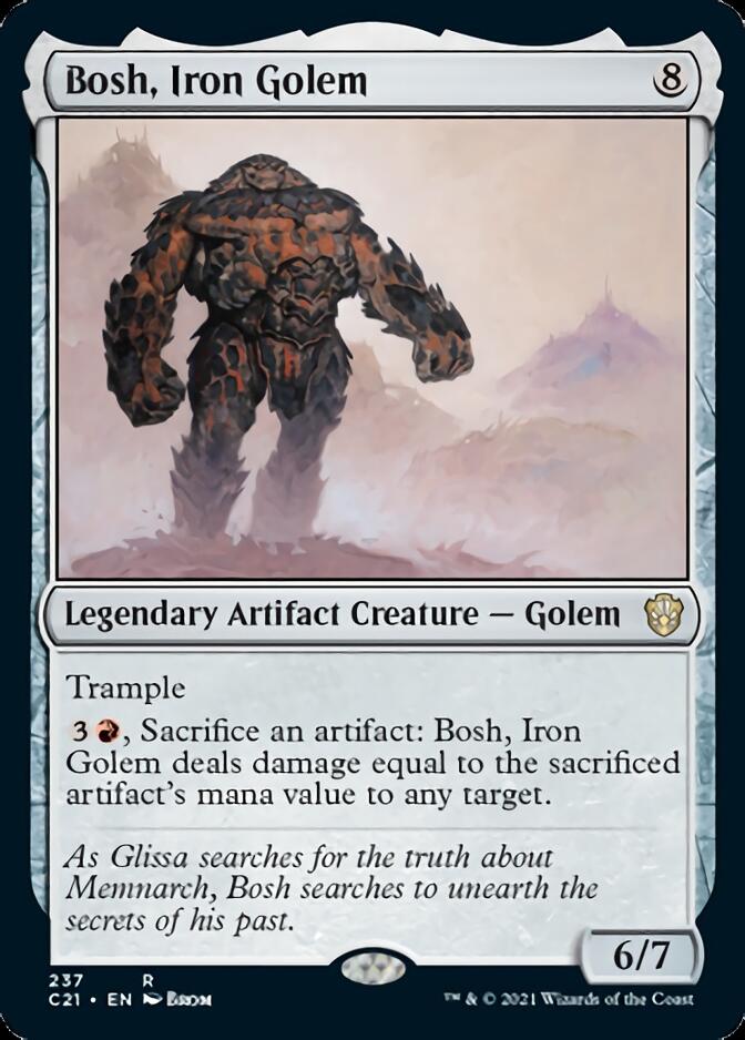 Bosh, Iron Golem [Commander 2021] | Gam3 Escape