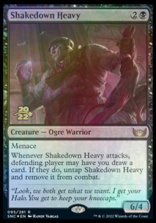 Shakedown Heavy [Streets of New Capenna Prerelease Promos] | Gam3 Escape