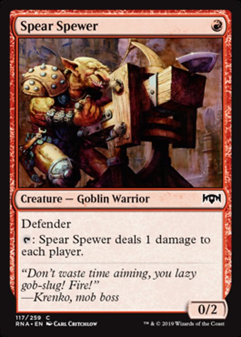 Spear Spewer [Ravnica Allegiance] | Gam3 Escape