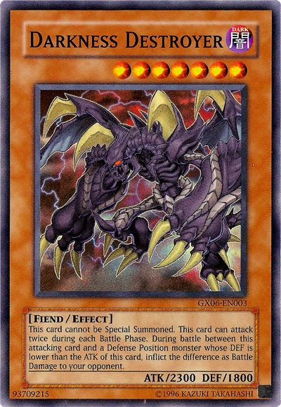 Darkness Destroyer [GX06-EN003] Super Rare | Gam3 Escape