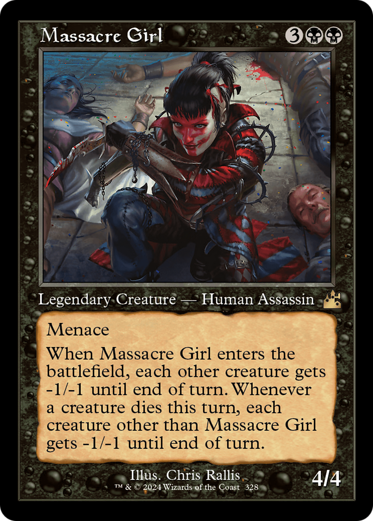 Massacre Girl (Retro) [Ravnica Remastered] | Gam3 Escape