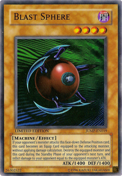 Blast Sphere [JUMP-EN019] Ultra Rare | Gam3 Escape