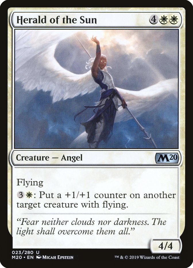 Herald of the Sun [Core Set 2020] | Gam3 Escape