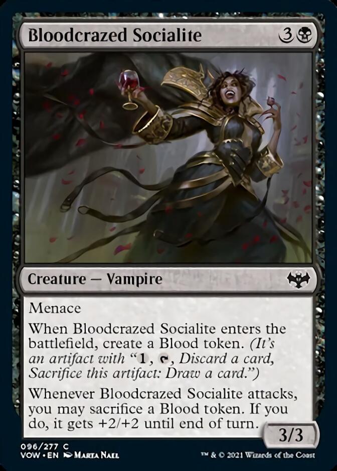 Bloodcrazed Socialite [Innistrad: Crimson Vow] | Gam3 Escape