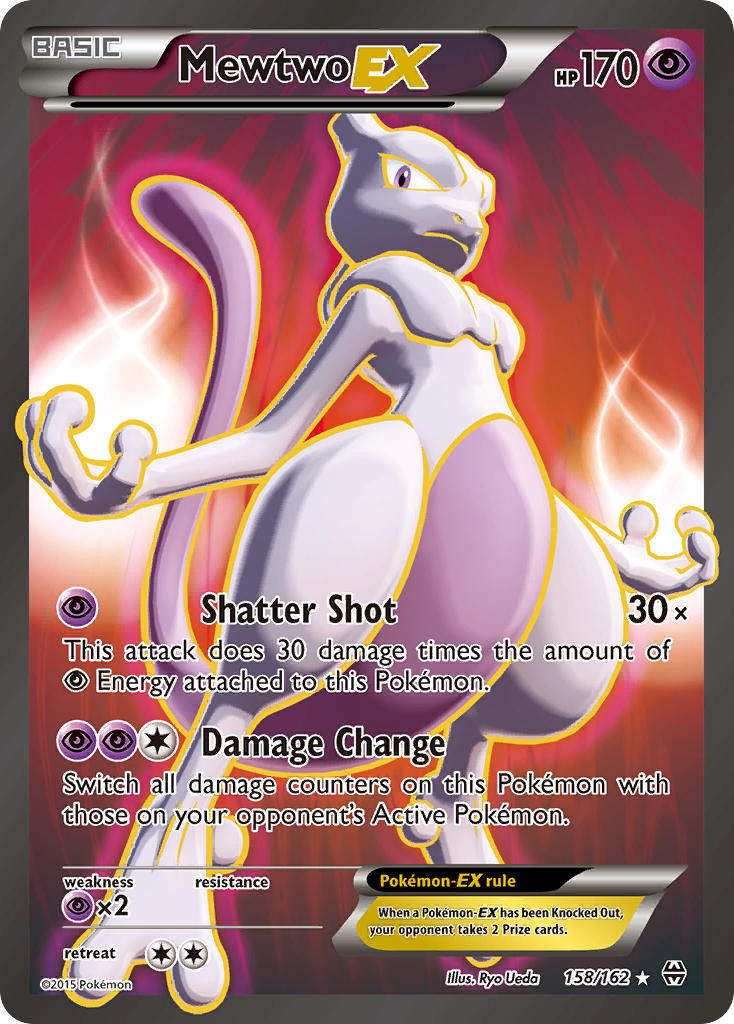 Mewtwo EX (158/162) [XY: BREAKthrough] | Gam3 Escape