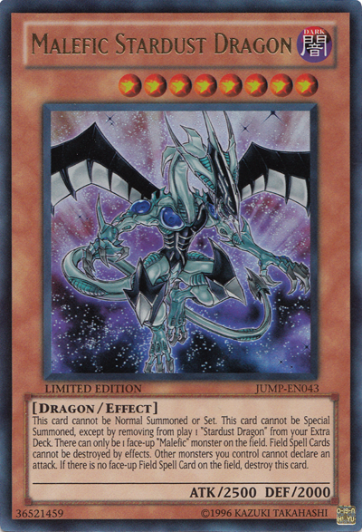 Malefic Stardust Dragon [JUMP-EN043] Ultra Rare | Gam3 Escape