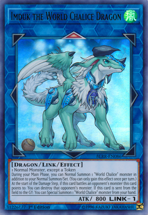 Imduk the World Chalice Dragon [BLRR-EN086] Ultra Rare | Gam3 Escape