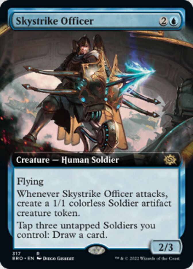 Skystrike Officer (Extended Art) [The Brothers' War] | Gam3 Escape